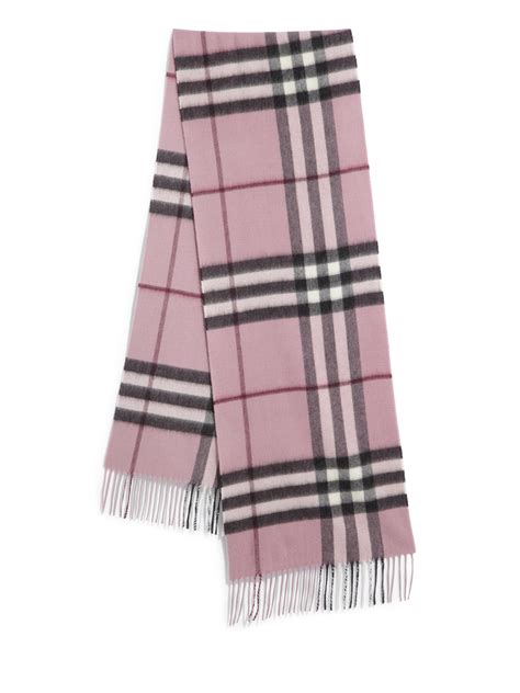 echarpes hommes burberry|Burberry cashmere scarf pink.